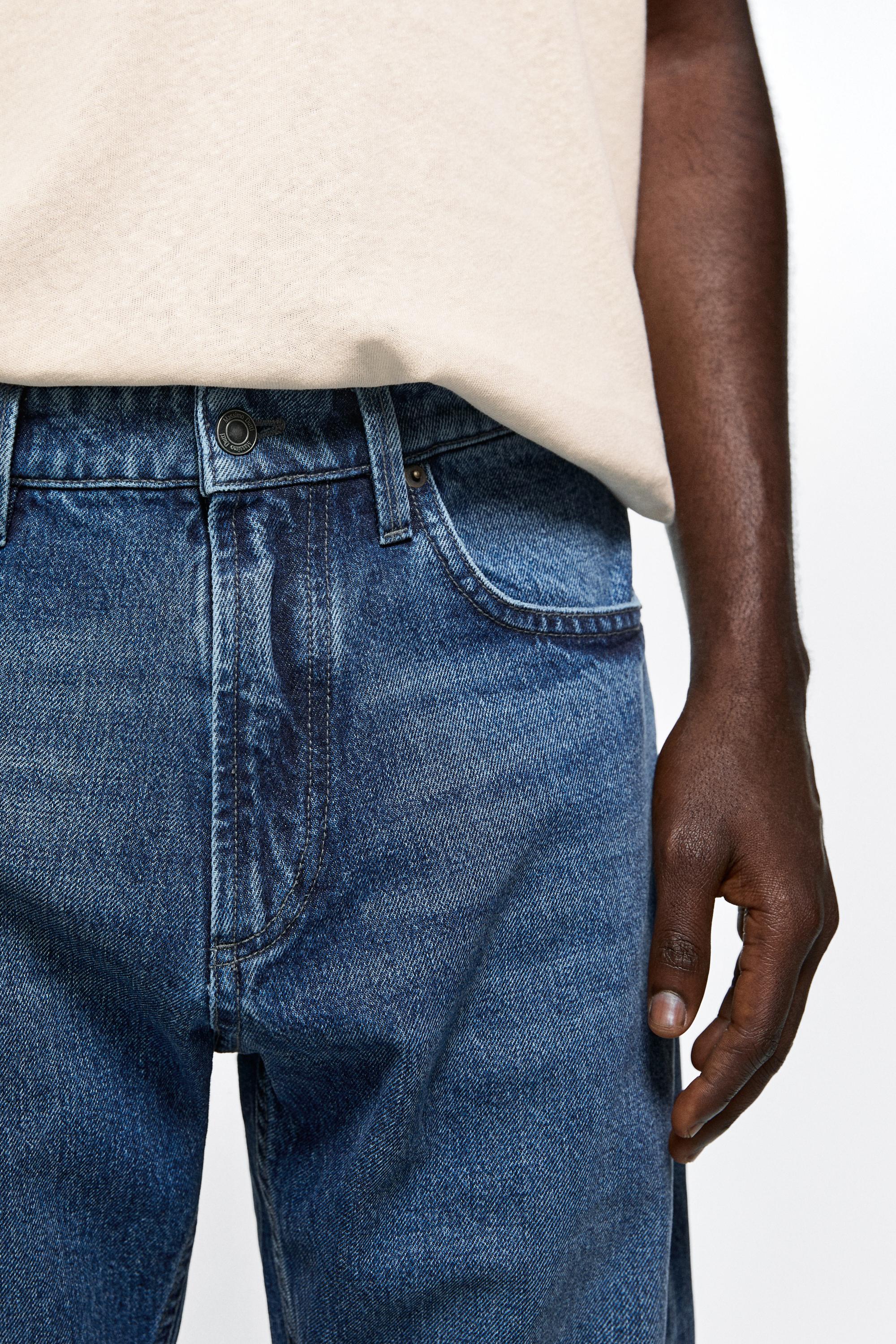 Jean relaxed fit désencollé